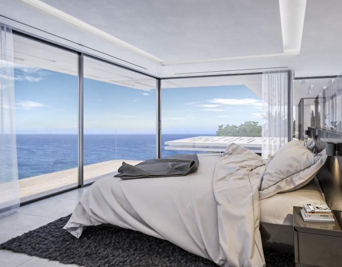 Moderne Villa mit Meerblick in Javea