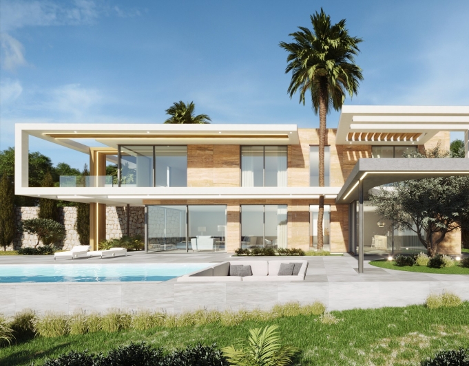 Moderne Villa mit 3 Schlafzimmern