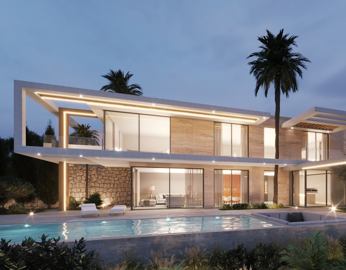 Moderne Villa mit 3 Schlafzimmern