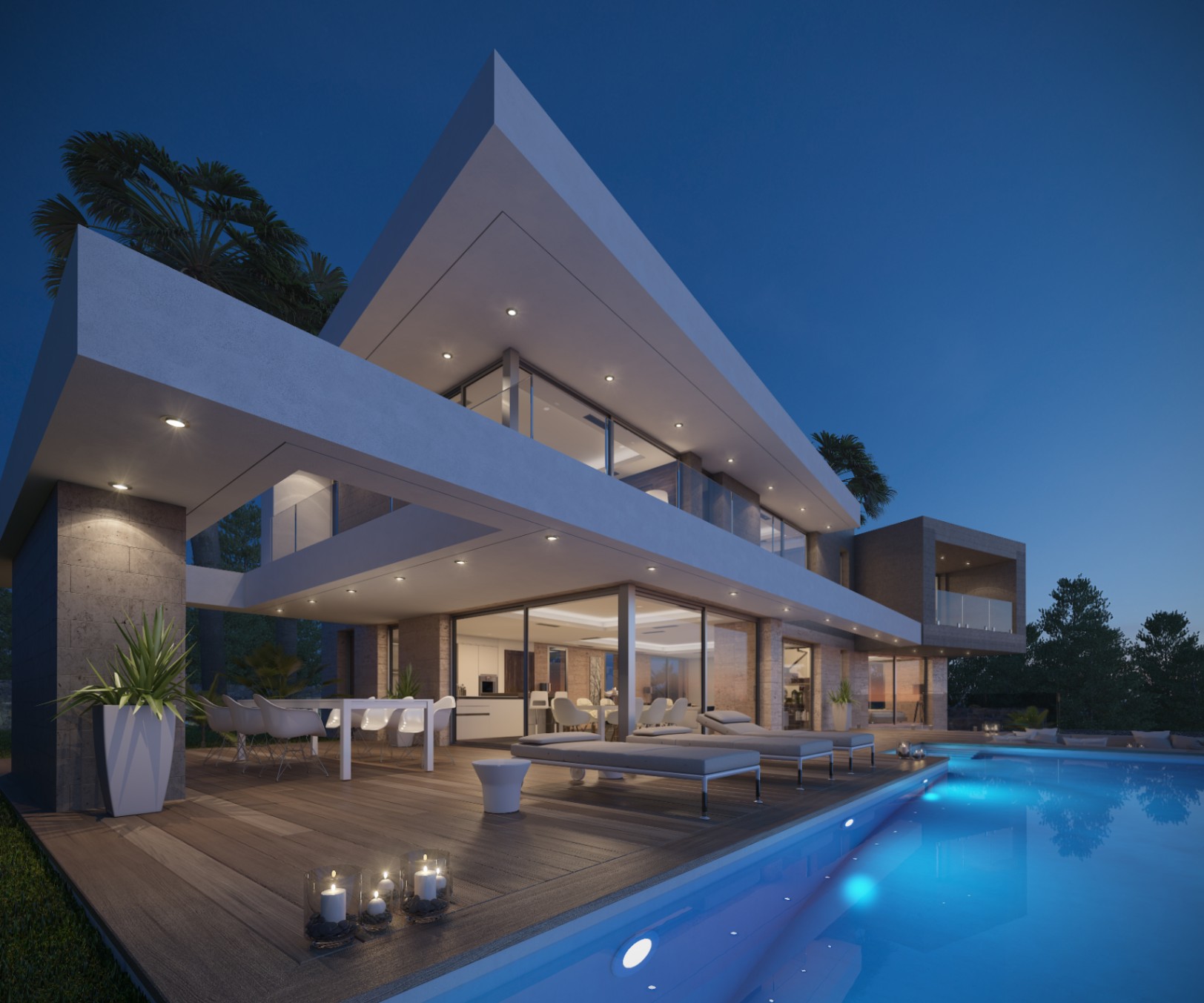 Luxuriöses Wohnen in exquisiter Jávea-Villa mit Panoramablick und High-End-Ausstattung