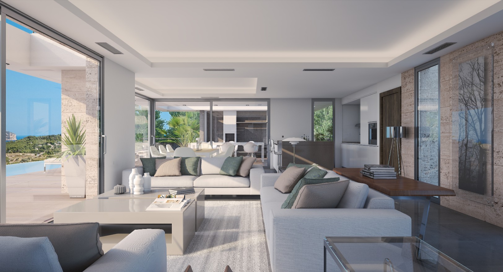 Luxuriöses Wohnen in exquisiter Jávea-Villa mit Panoramablick und High-End-Ausstattung