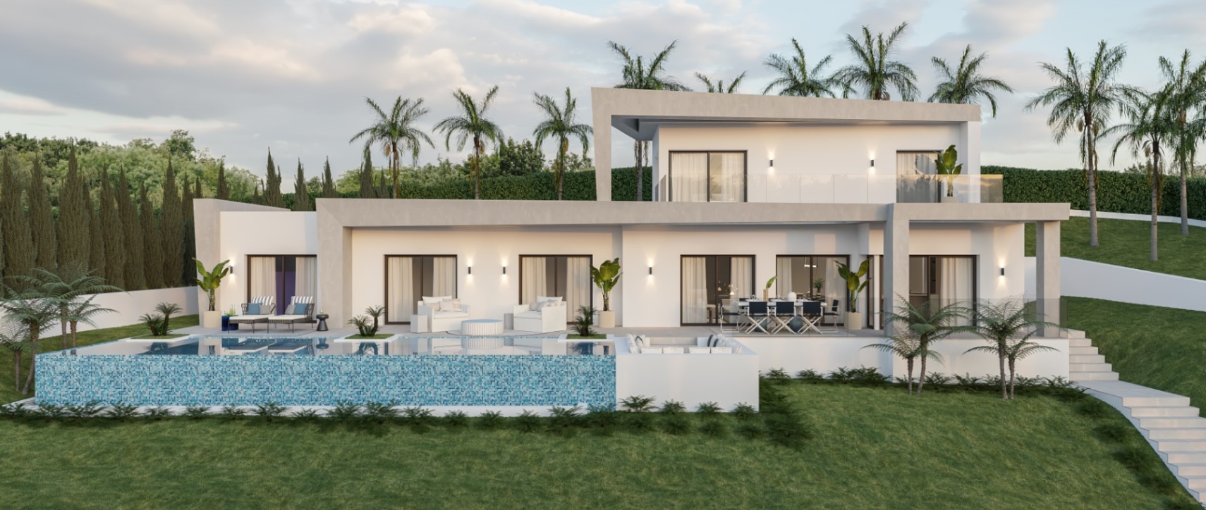 Moderne Villa mit 4 Schlafzimmern zum Verkauf in Javea - mit Lizenz
