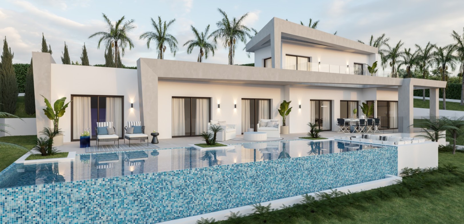 Moderne Villa mit 4 Schlafzimmern zum Verkauf in Javea - mit Lizenz
