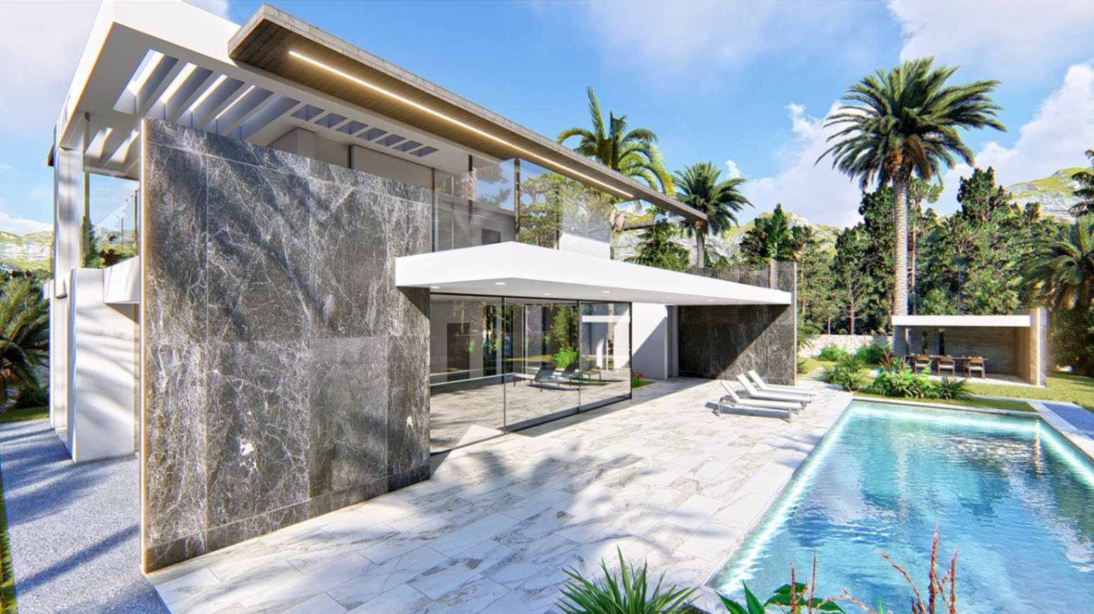 Luxuriöse moderne Villa mit 5 Schlafzimmern im exklusiven Javea: Costa Blanca Wohnen vom Feinsten!