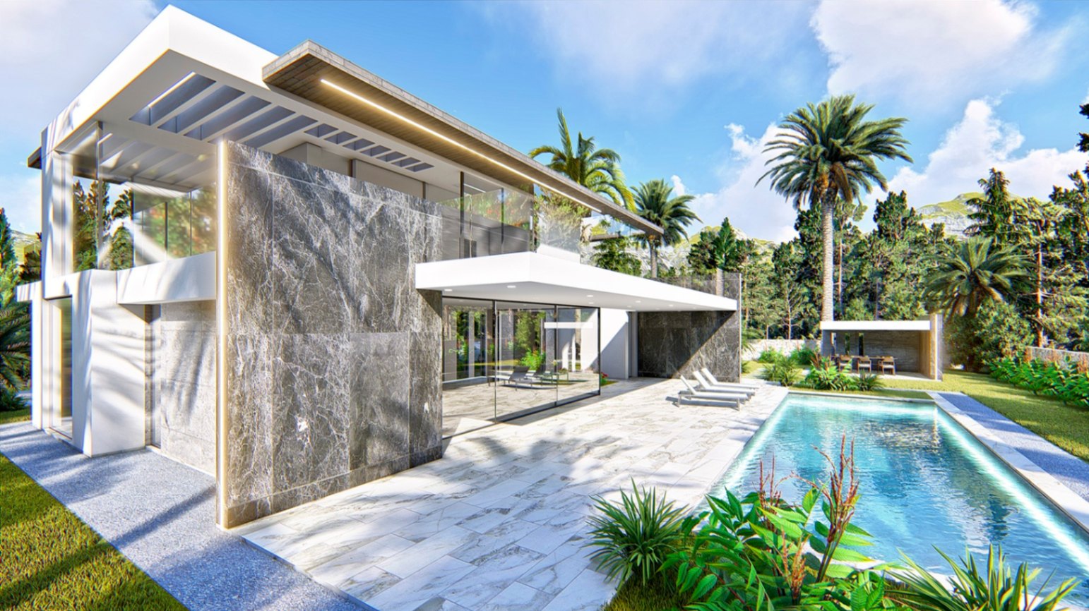 Luxuriöse moderne Villa mit 5 Schlafzimmern im exklusiven Javea: Costa Blanca Wohnen vom Feinsten!