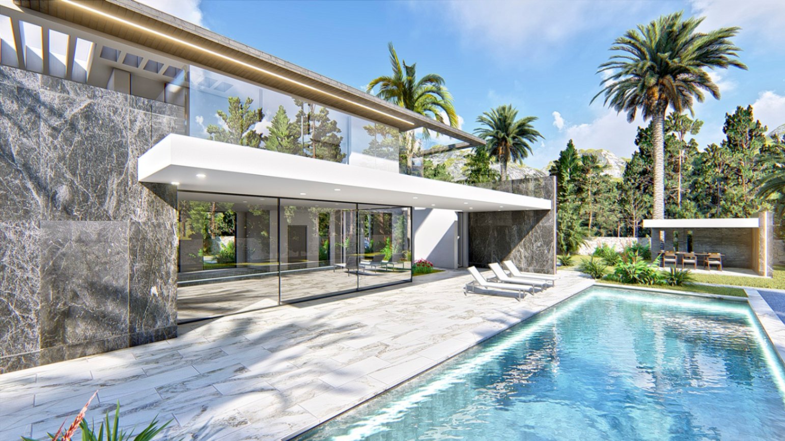 Luxuriöse moderne Villa mit 5 Schlafzimmern im exklusiven Javea: Costa Blanca Wohnen vom Feinsten!