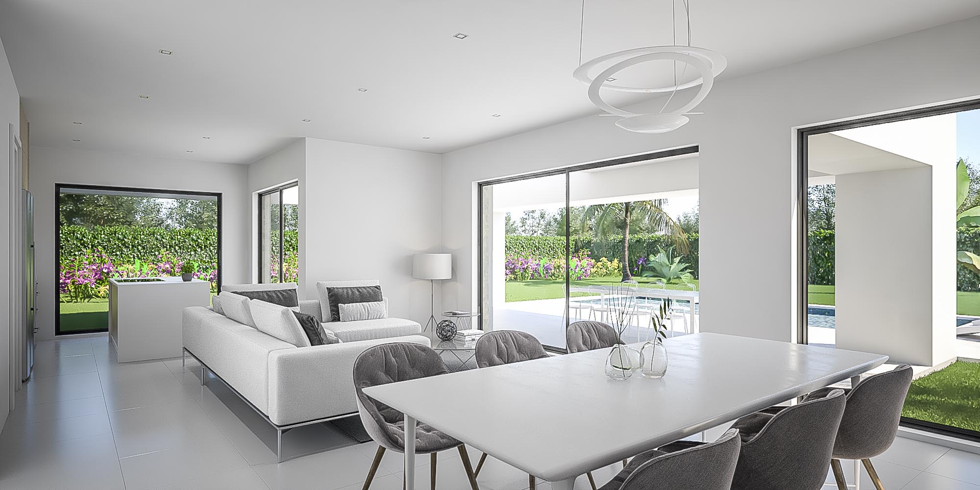 Luxusvilla mit modernem Design und 3 Schlafzimmern