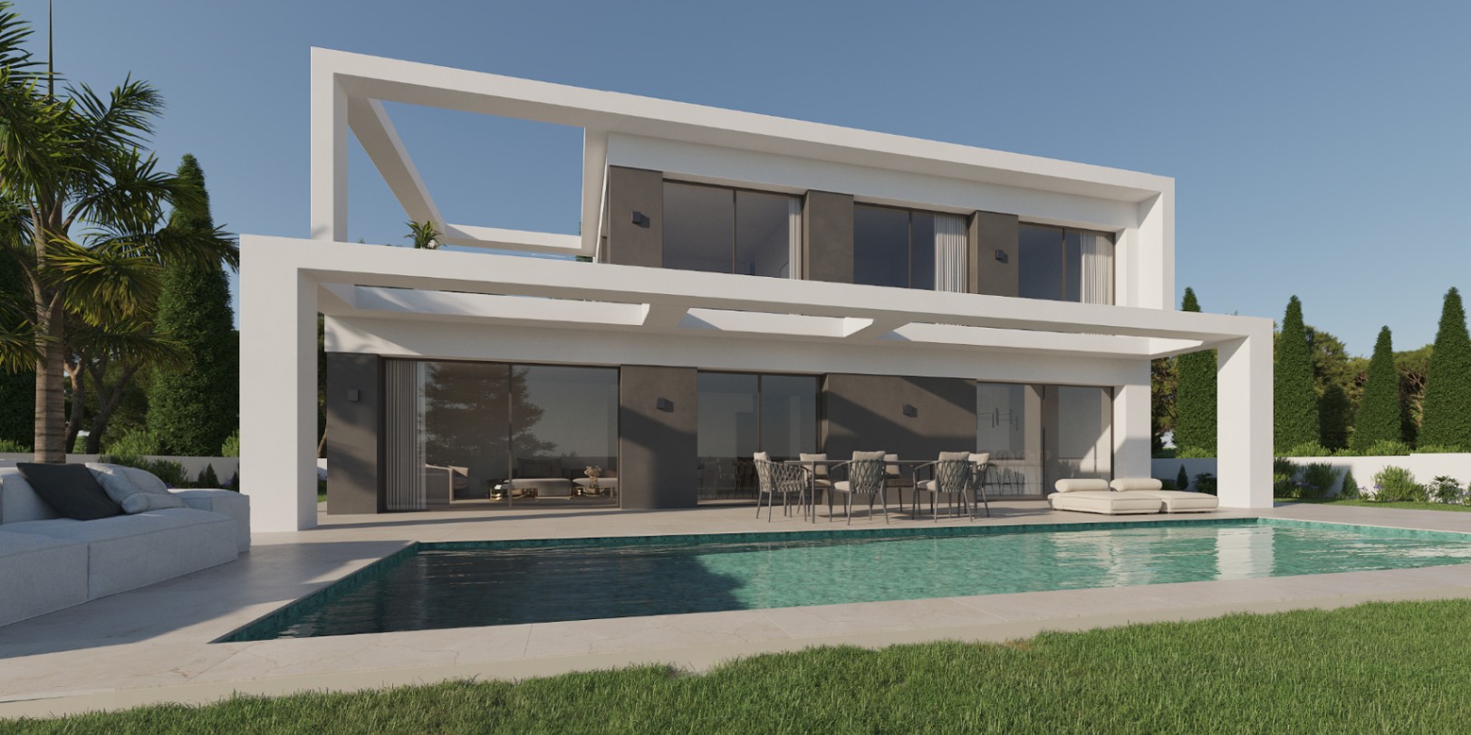 Exquisite Luxusvilla in Jávea: Modernes Design in der Nähe von internationalen Top-Schulen