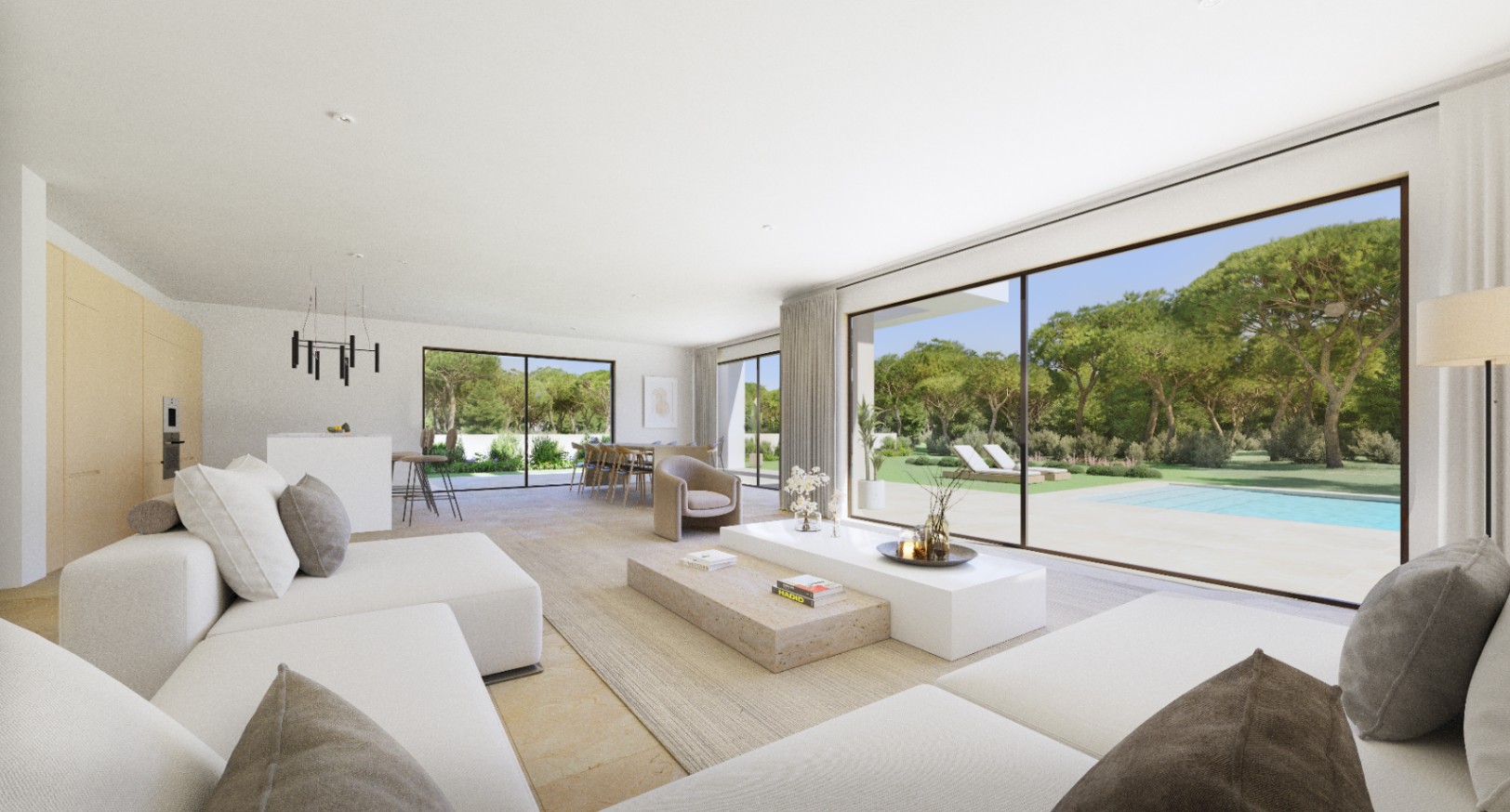EIN ZEITGENÖSSISCHES DESIGNPROJEKT IN BESTER LAGE IN JAVEA, IN DER NÄHE VON STRÄNDEN UND ANNEHMLICHKEITEN