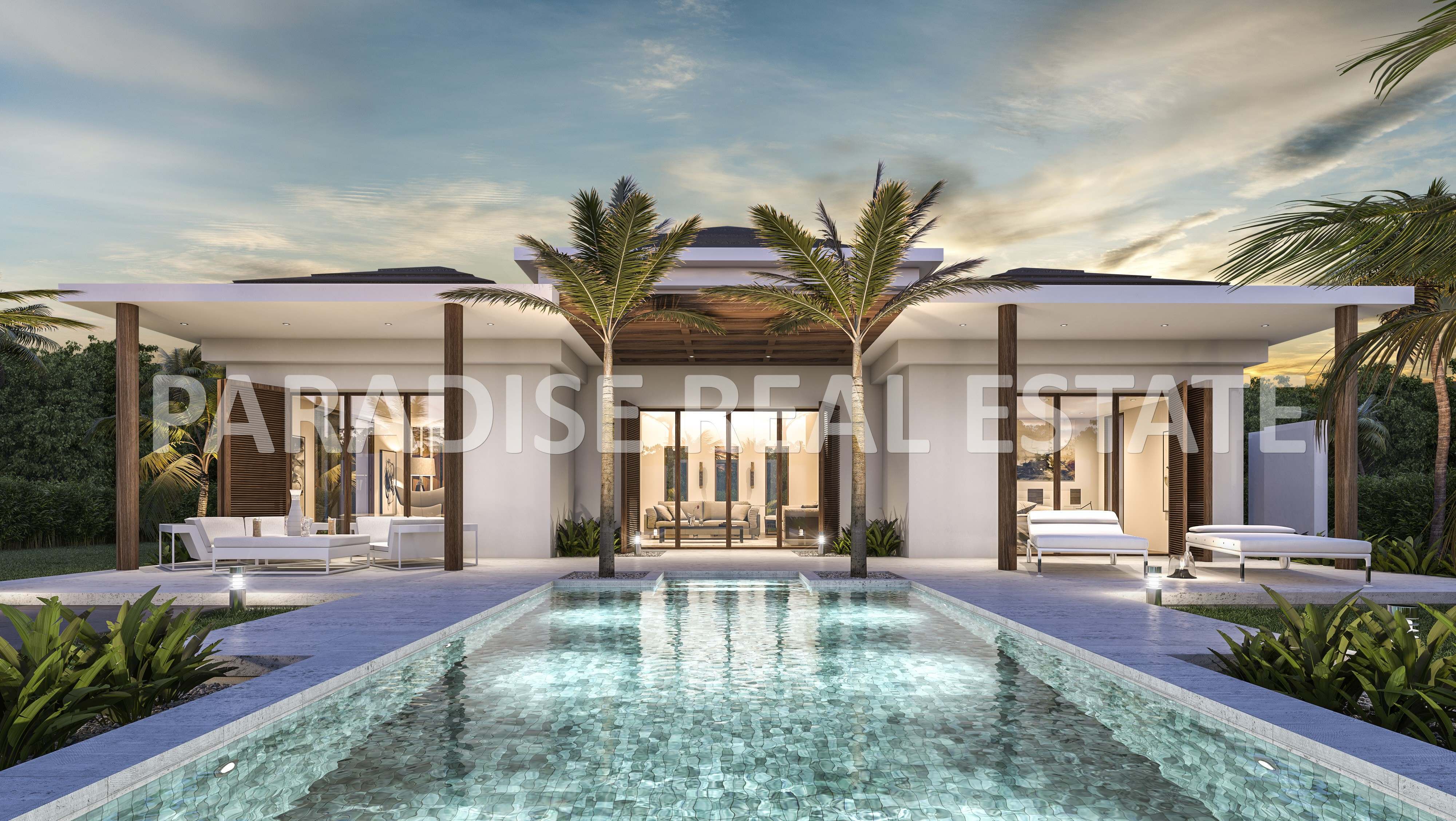 Villa zum Verkauf in La Cala Javea in modernem Luxus balinesischen Stil