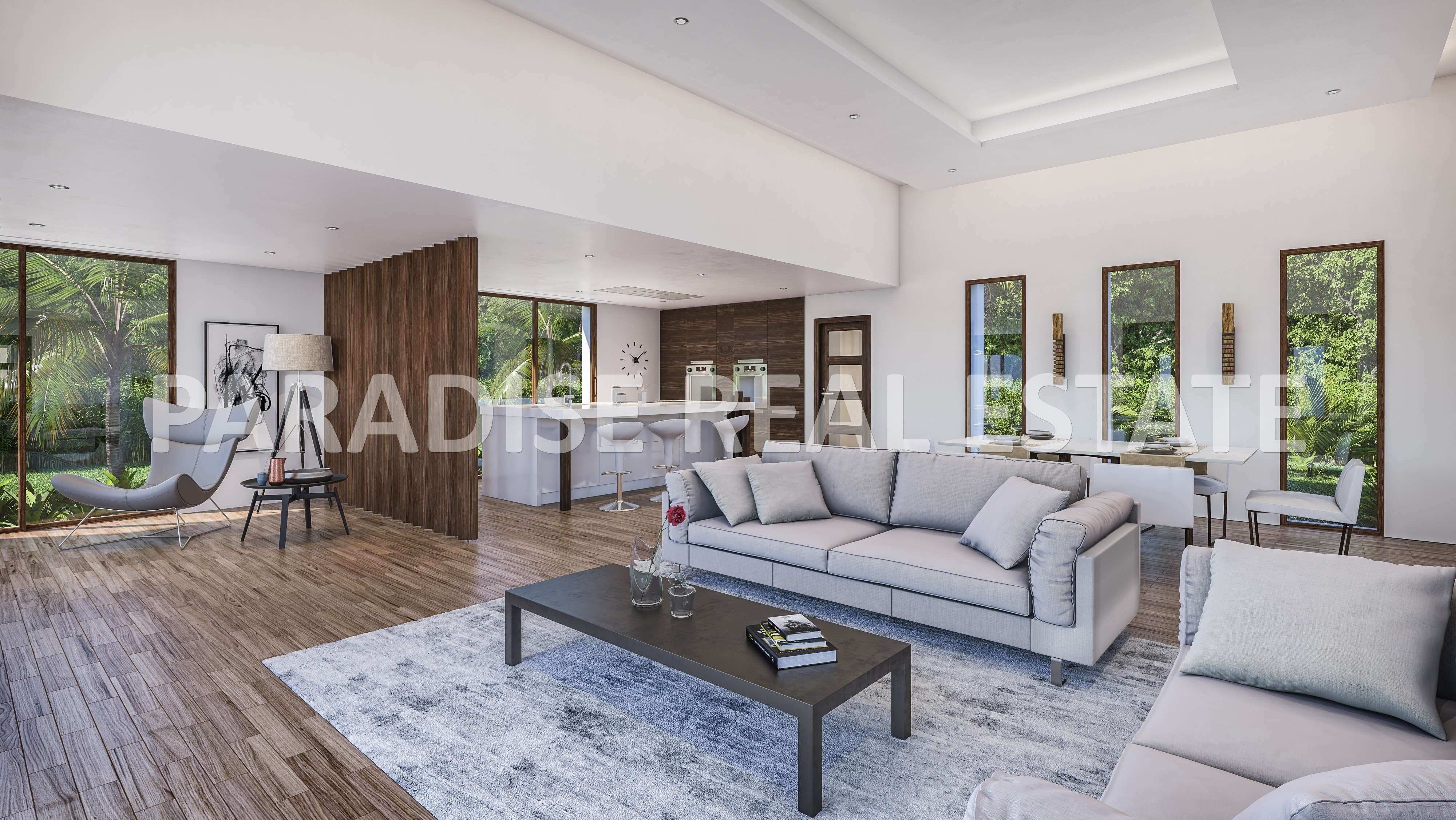 Villa zum Verkauf in La Cala Javea in modernem Luxus balinesischen Stil