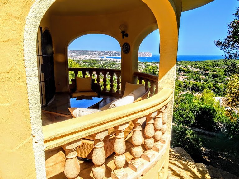 Charmante Villa mit herrlichem Blick auf Javea vom Montgo, Cabo de San Antonio bis Cabo La Nao