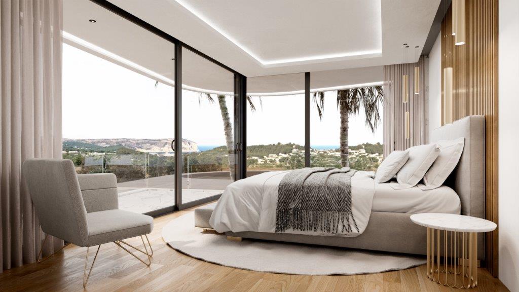 MODERNE DESIGNVILLA NUR WENIGE MINUTEN VOM STRAND ENTFERNT