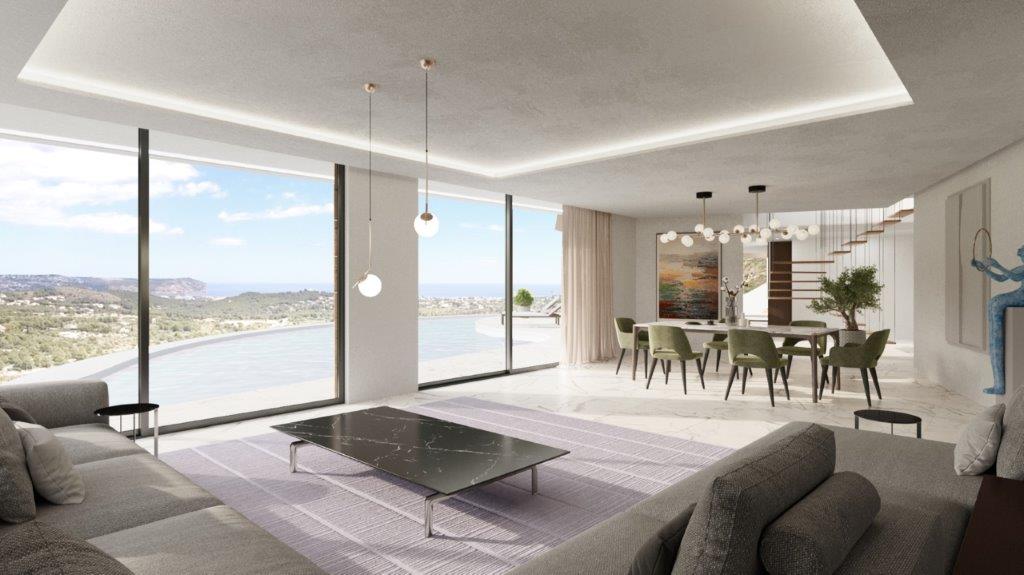 MODERNE DESIGNVILLA NUR WENIGE MINUTEN VOM STRAND ENTFERNT