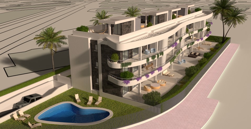 Luxuswohnungen in Javea 5 Minuten vom Strand von Arenal entfernt