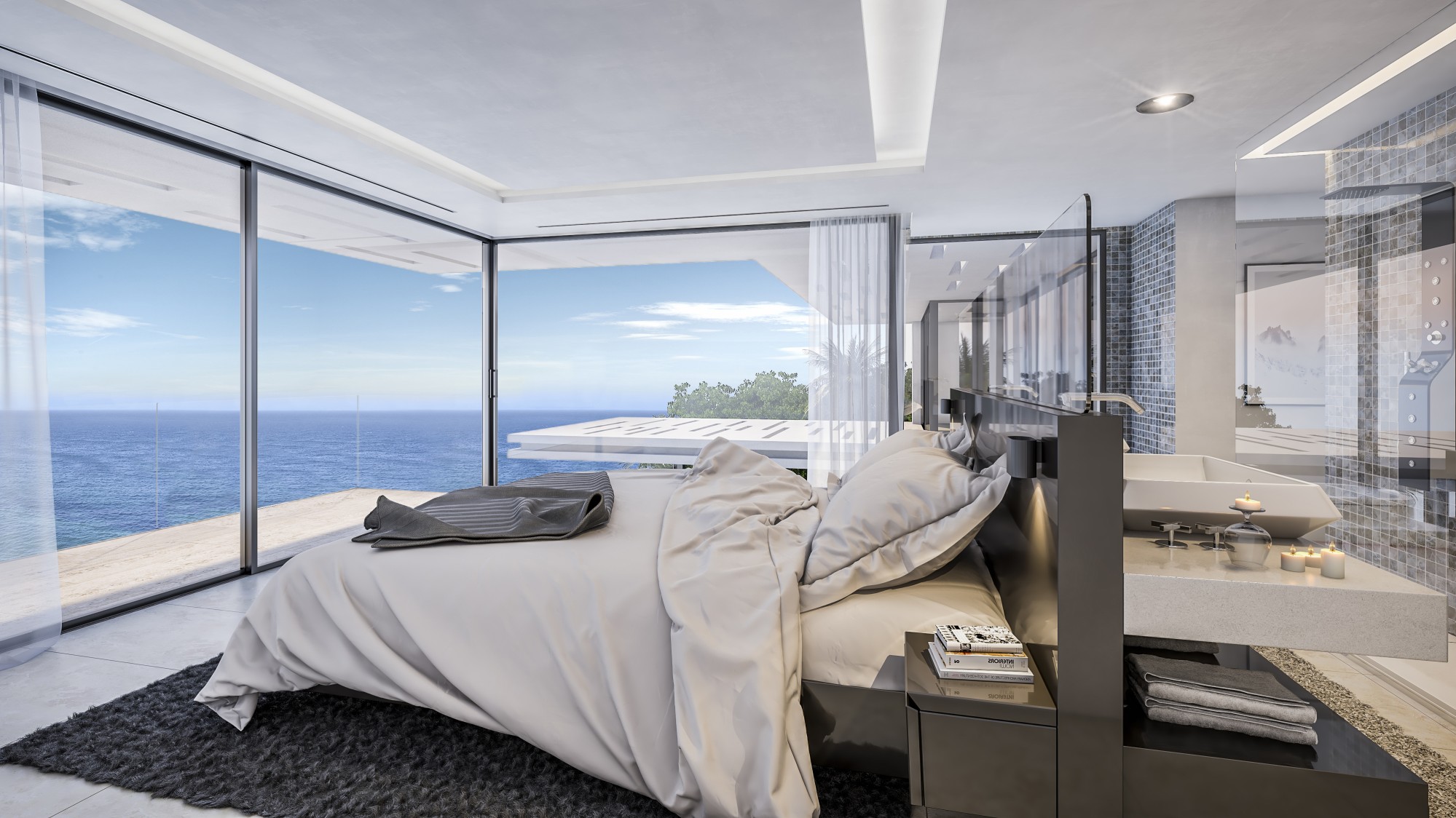 Moderne Villa mit Meerblick in Javea